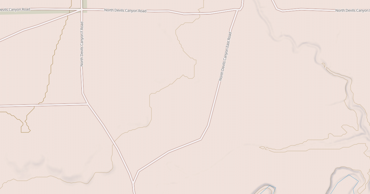 Map preview of NORTH DEVILS CANYON E