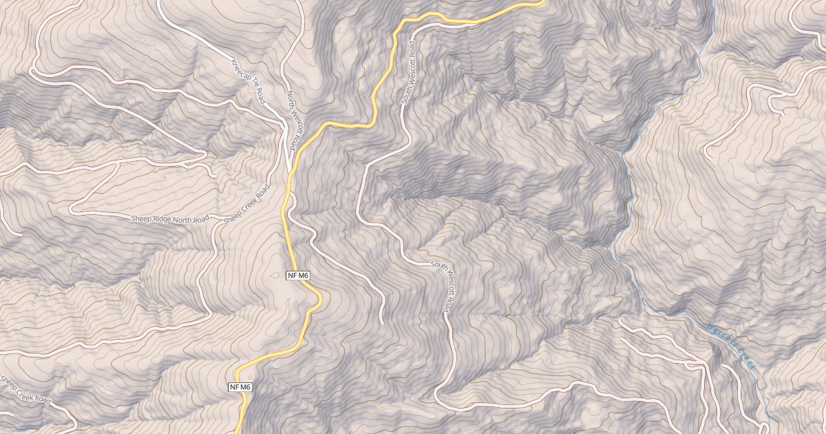 Map preview of SOUTH WESCOTT