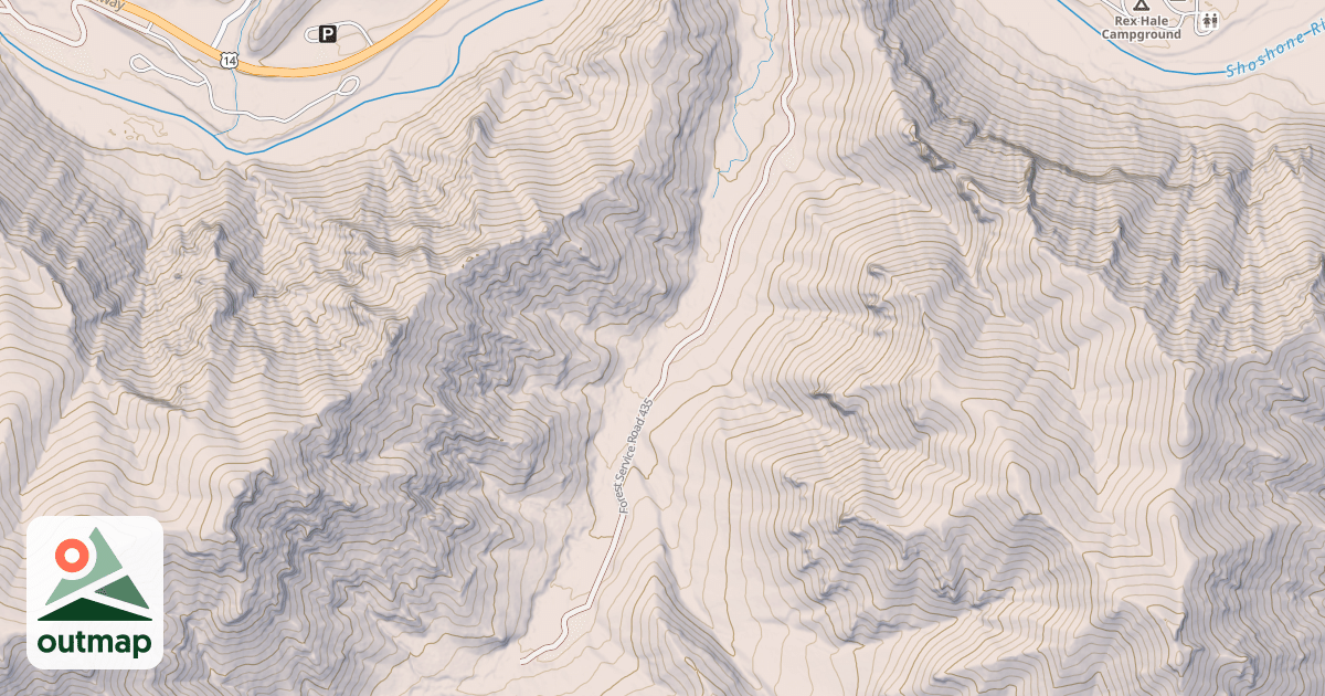 Map of BLACKWATER