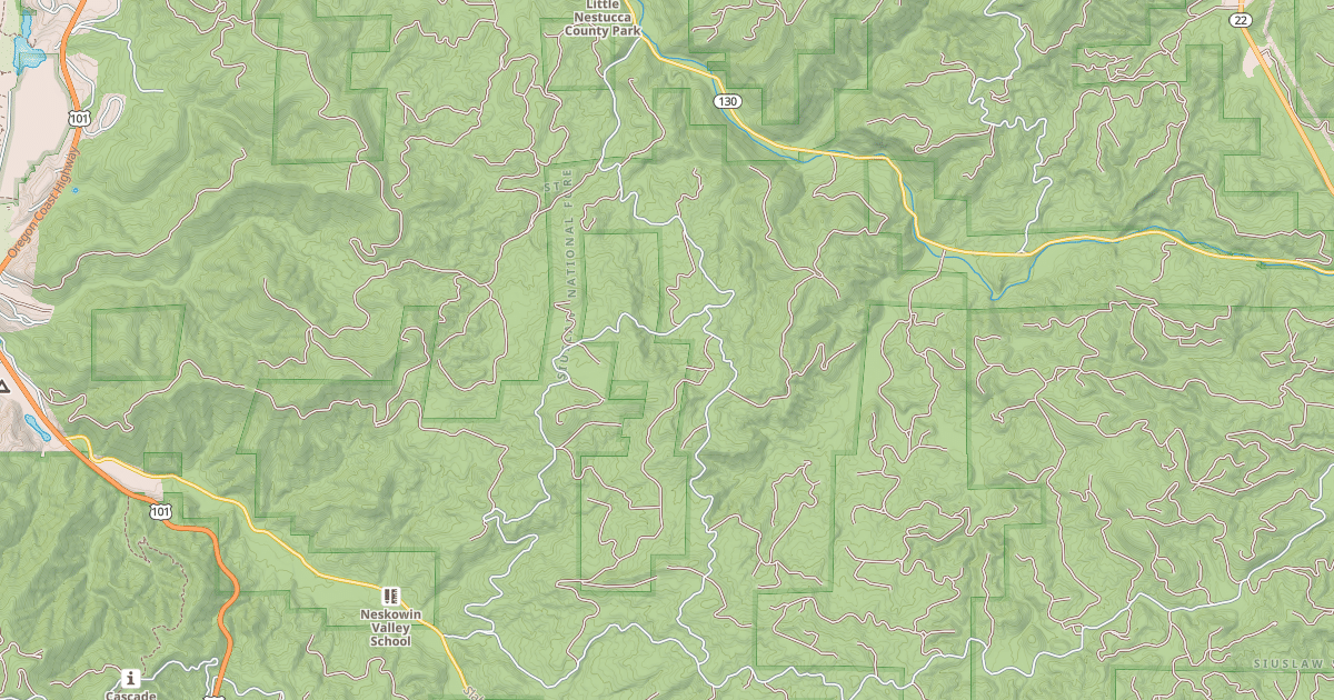 Map preview of WEST FORK AUSTIN