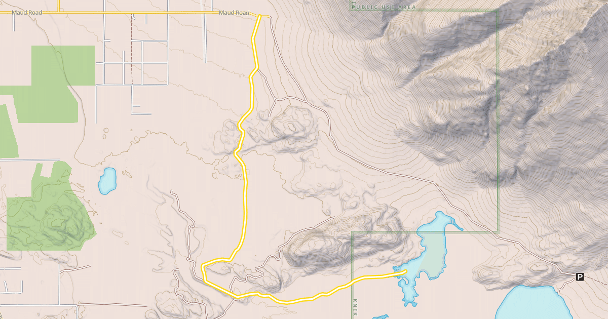Map preview of Plumbley Maud Trail