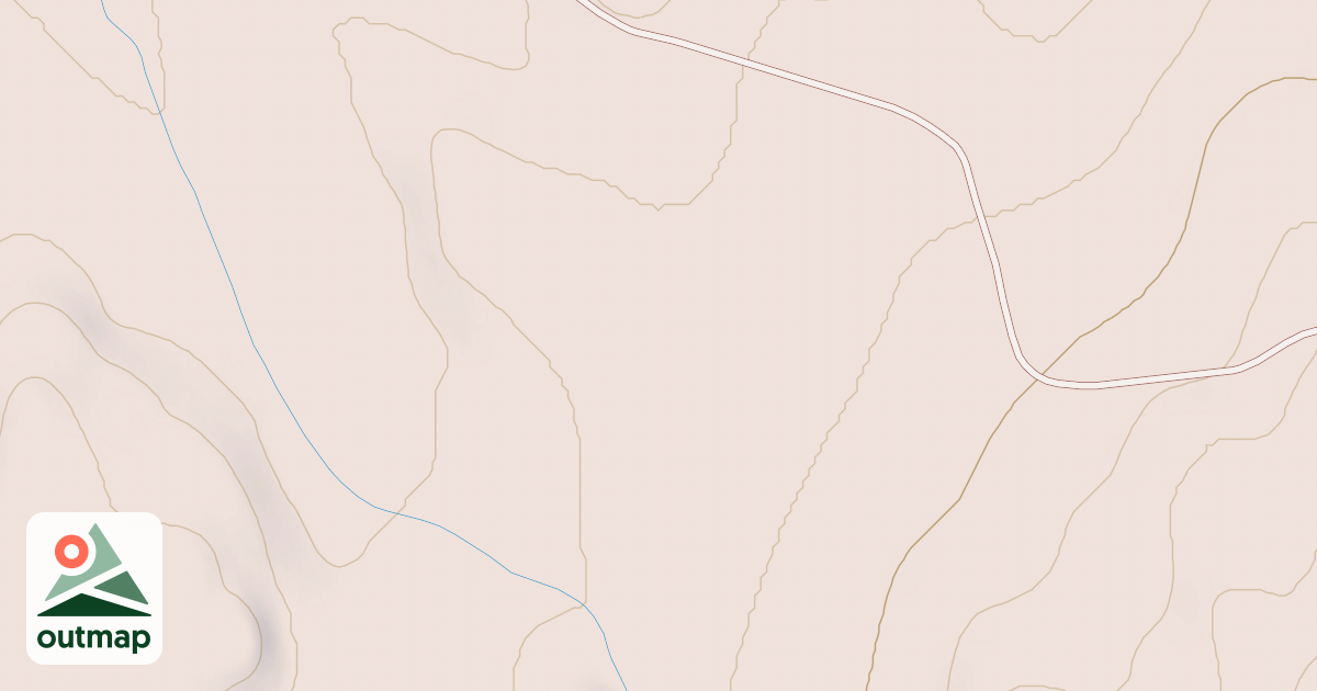Map of BUTTE CR SPUR 2