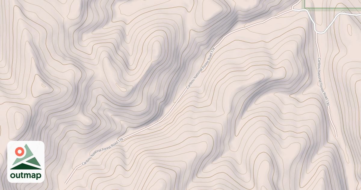 Map of BURCHERTT SPRING