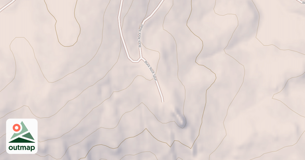 Map of BUCK ROCK