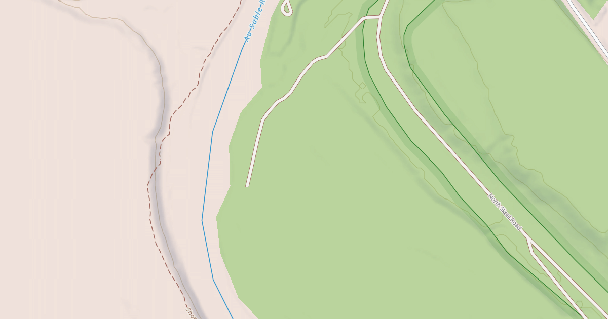 Map preview of AU SABLE RIVER CAMPSITE 3