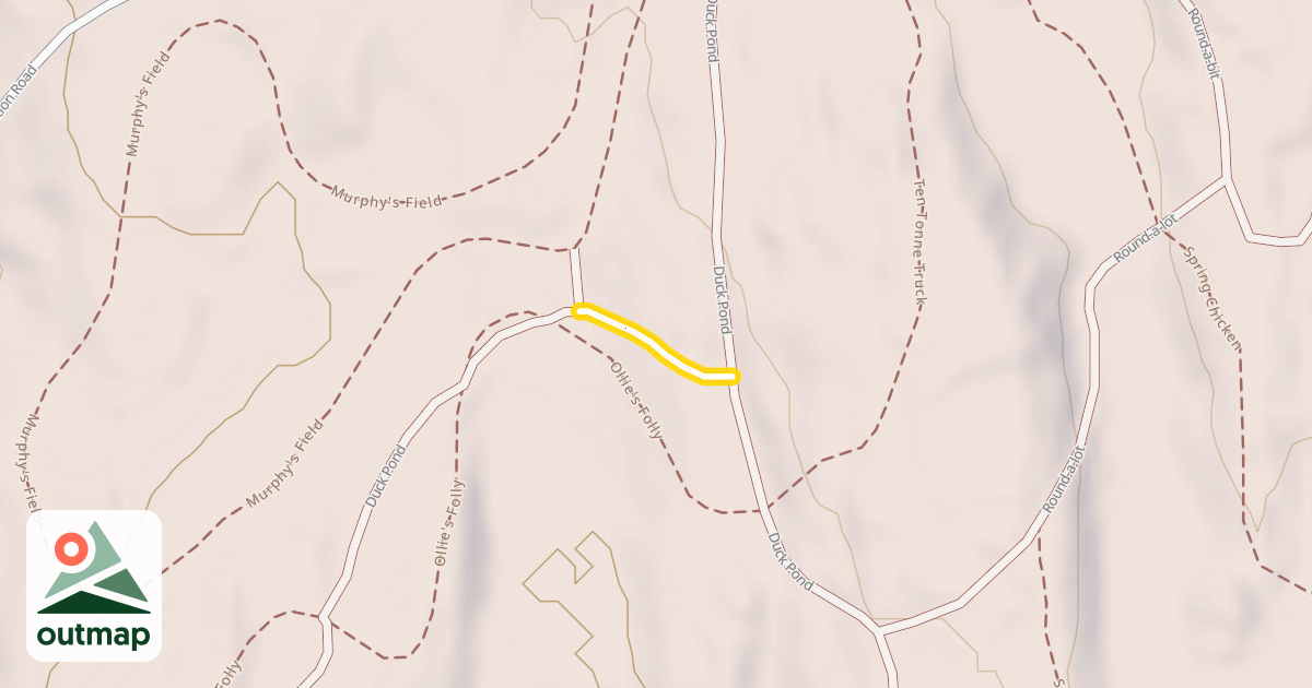 Map of Duck Pond Connection