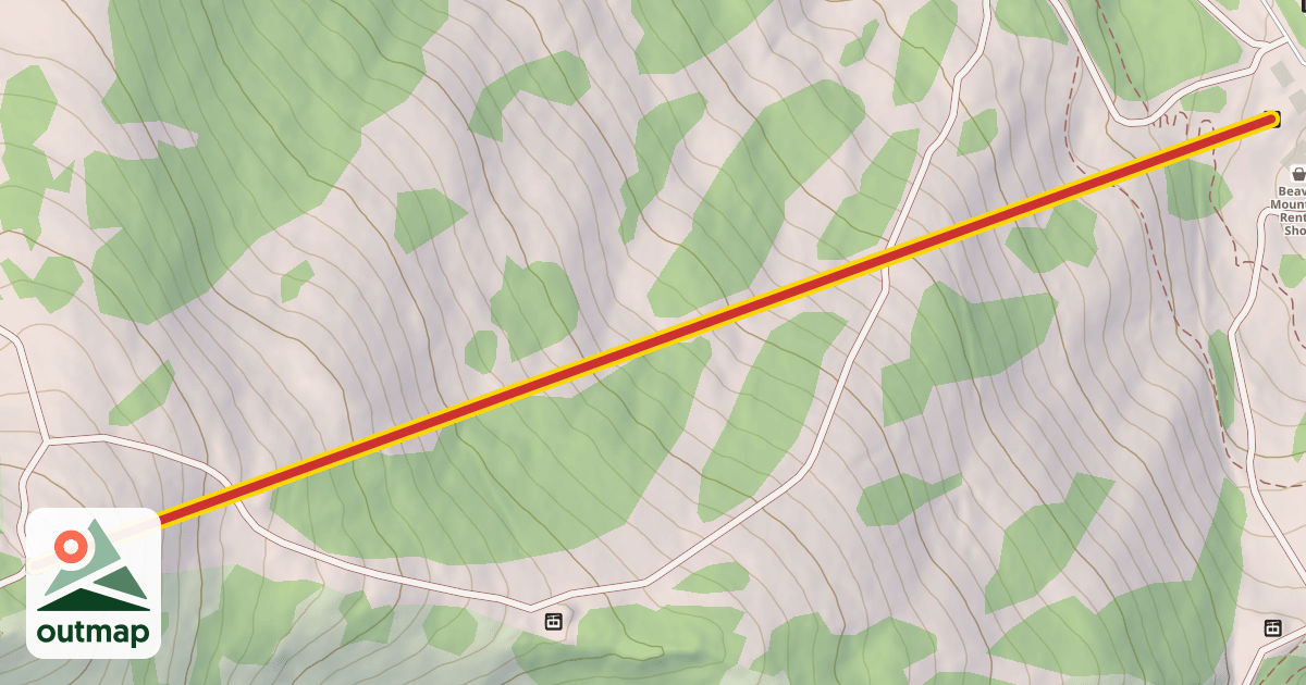 Map of Harry's Dream Lift