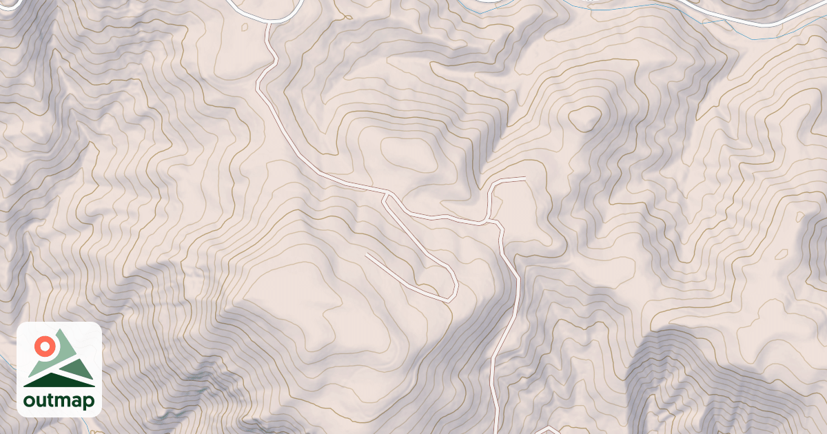 Map of ROUND TOP