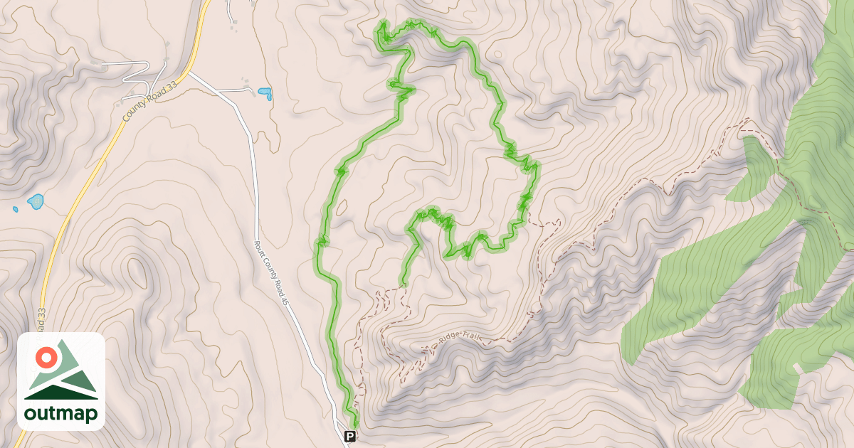 Map of Rotary Trail