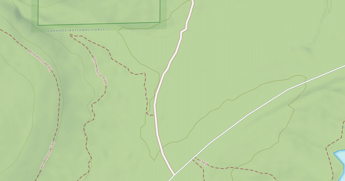 Map preview of ONE HORSE GAP SPUR R