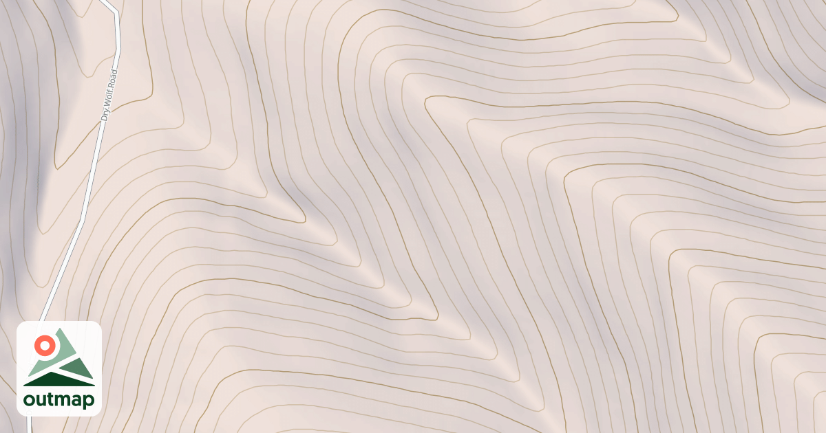 Map of Lyon Gulch