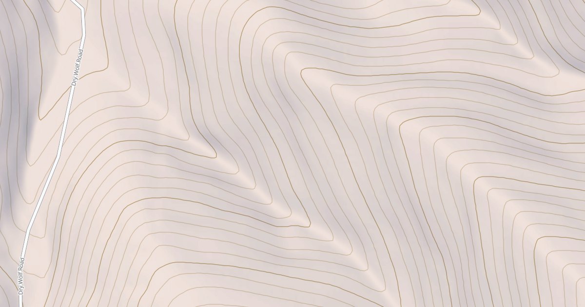 Map preview of Lyon Gulch