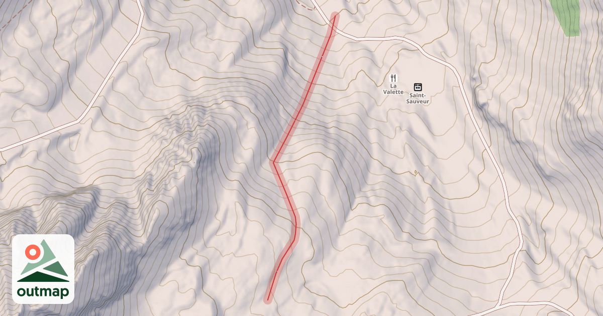 Map of Super Vallon