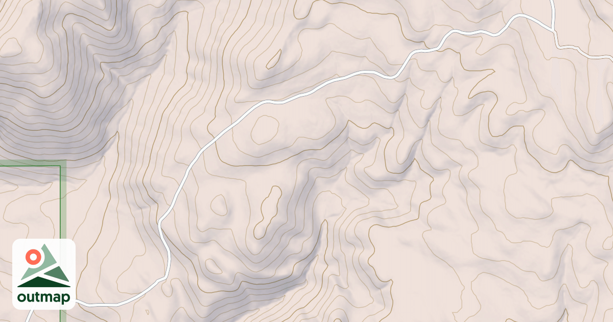 Map of DRY CREEK