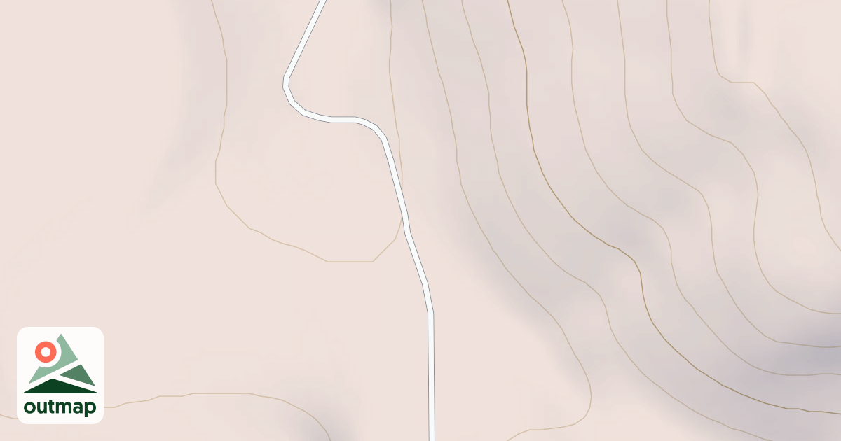 Map of GRAVEL CREEK FLAT