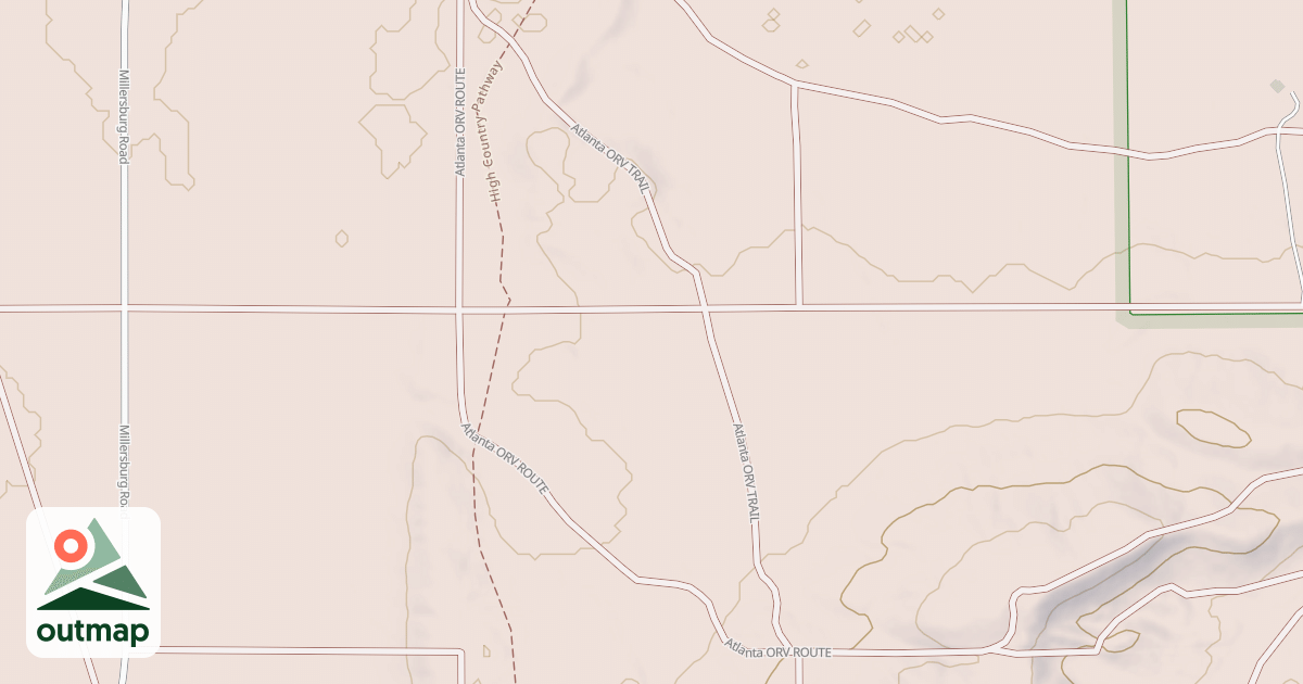Map of Atlanta Trail