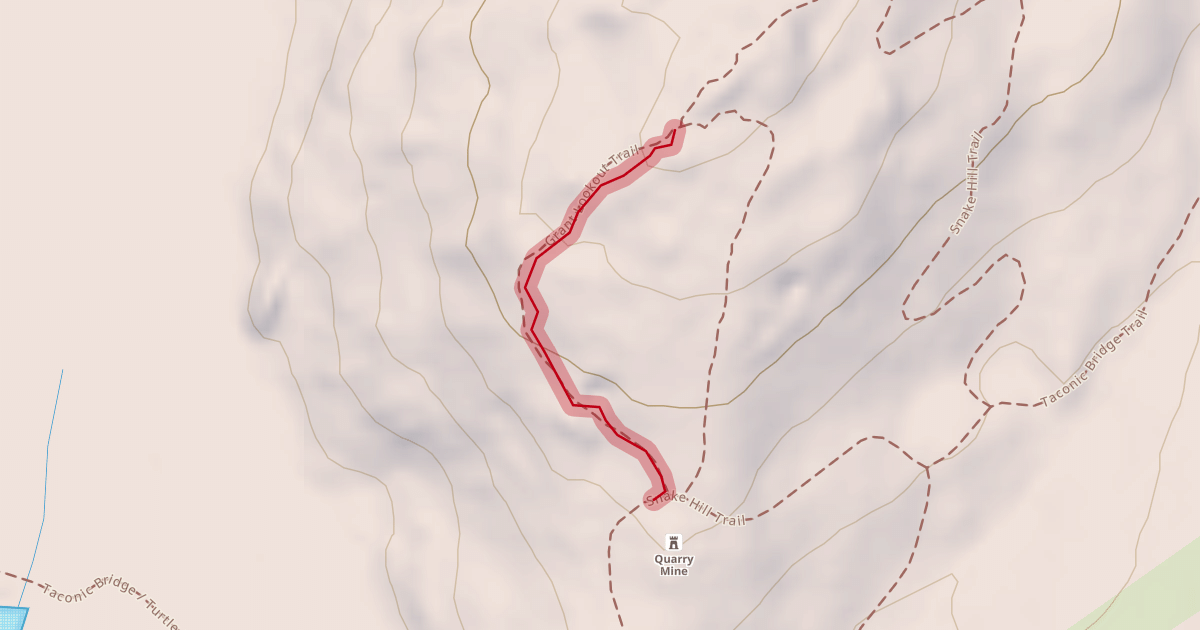 Map preview of Red Path