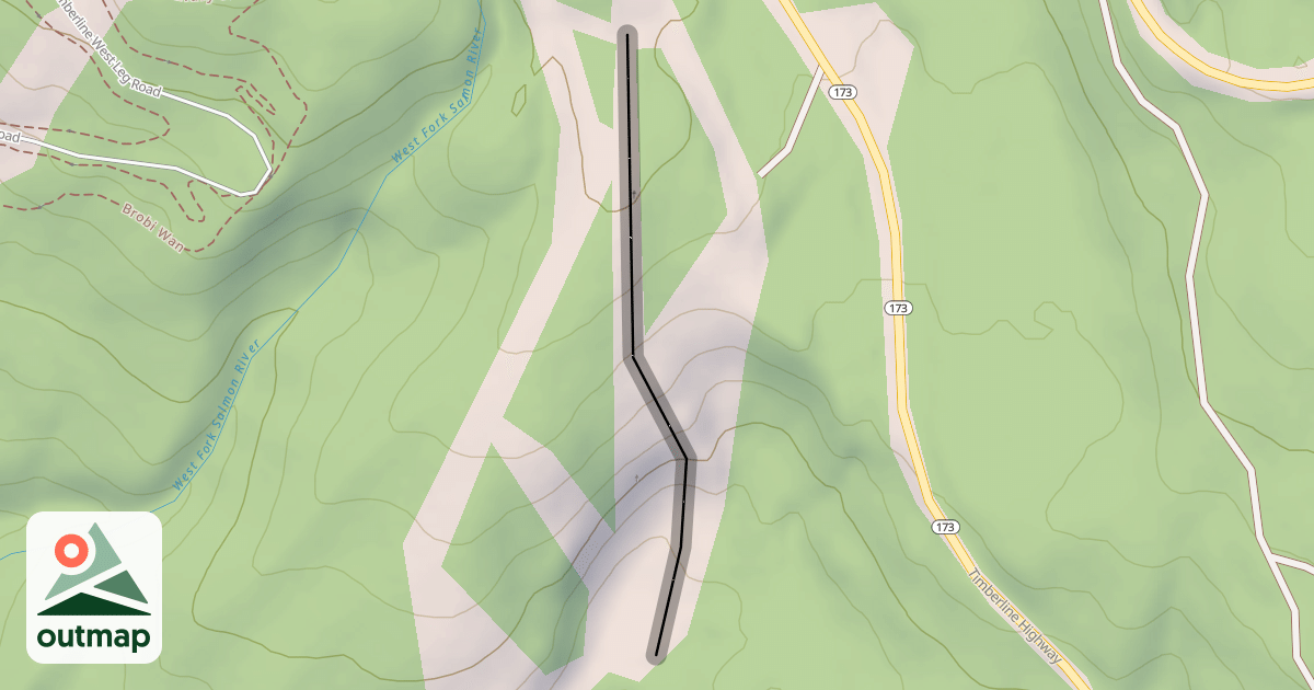 Map of Huck Bowl