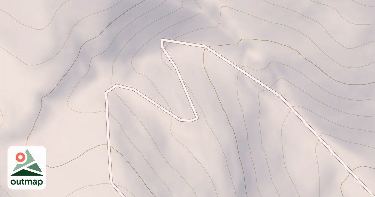 Map of Cold Spring Canyon