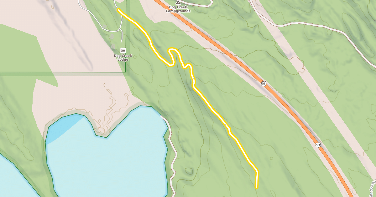 Map preview of Upper Grizzly