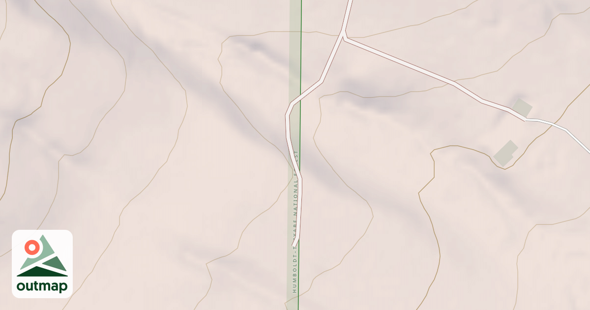 Map of 1ST JASPER CREEK SPUR