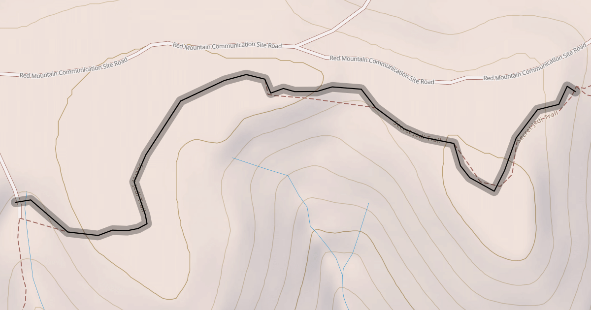 Map preview of Secret Jedi Trail