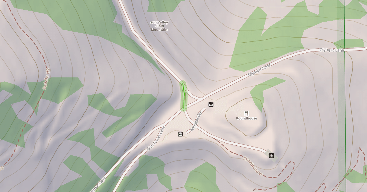 Map preview of Roundhouse Lane