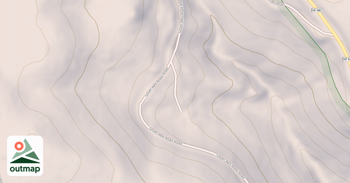 Map of SAND CREEK SPUR A