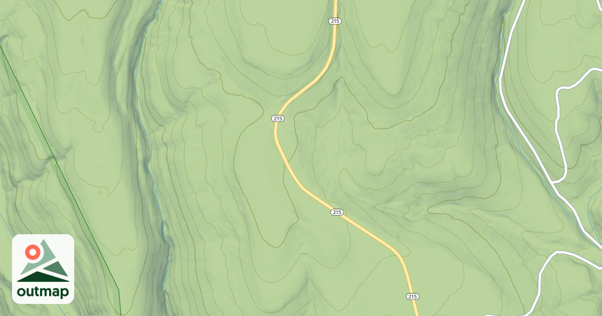 Map of USFS Motor Vehicle Use Map Roads {95D78617-1261-4856-988C-DC360DDDFF5C}