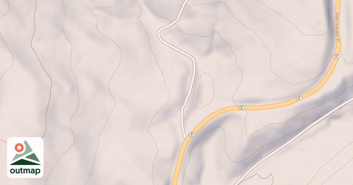 Map of SHEEP DRIVEWAY TRAILHEAD