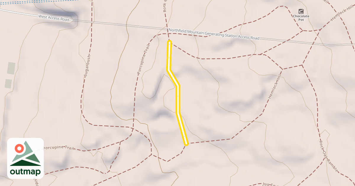 Map of Rock Oak Ramble
