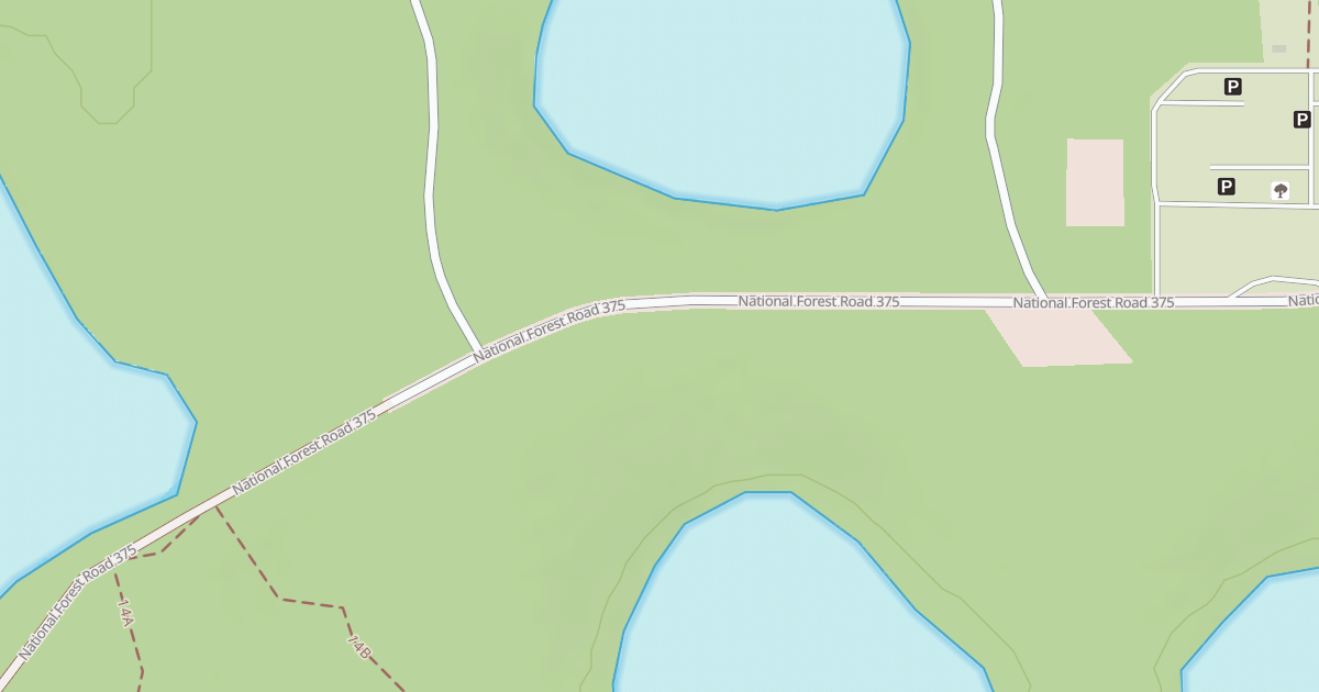 Map preview of LOST LAKE REC. AREA