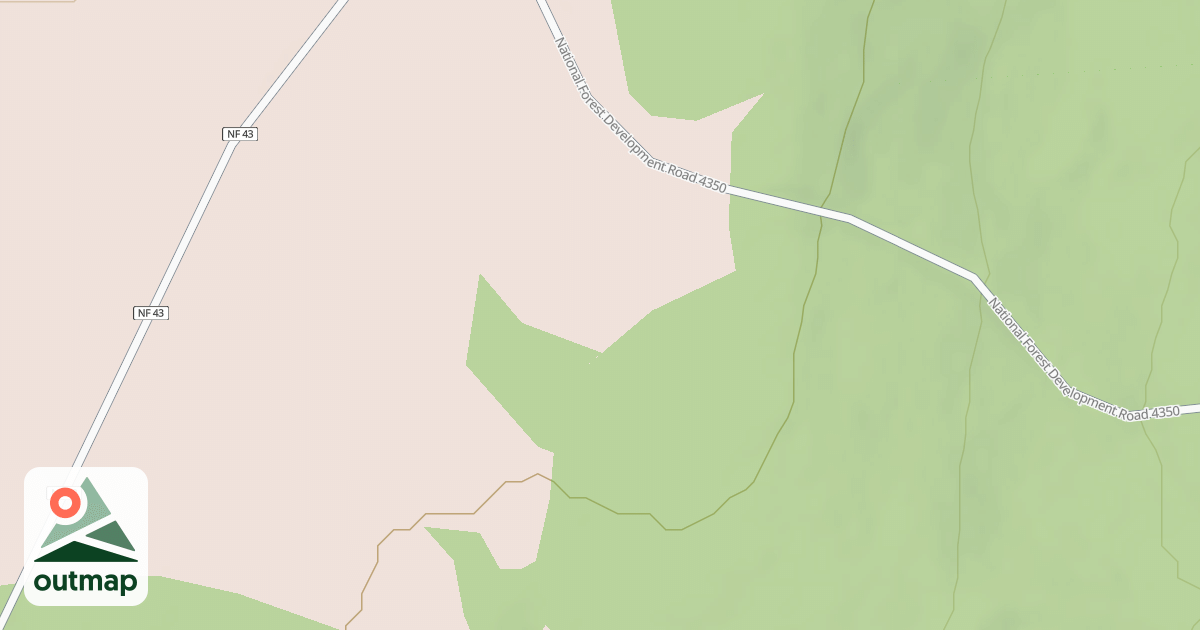 Map of USFS National Forest System Roads {88EE4CEC-883C-4B54-91F7-5BAB41037755}