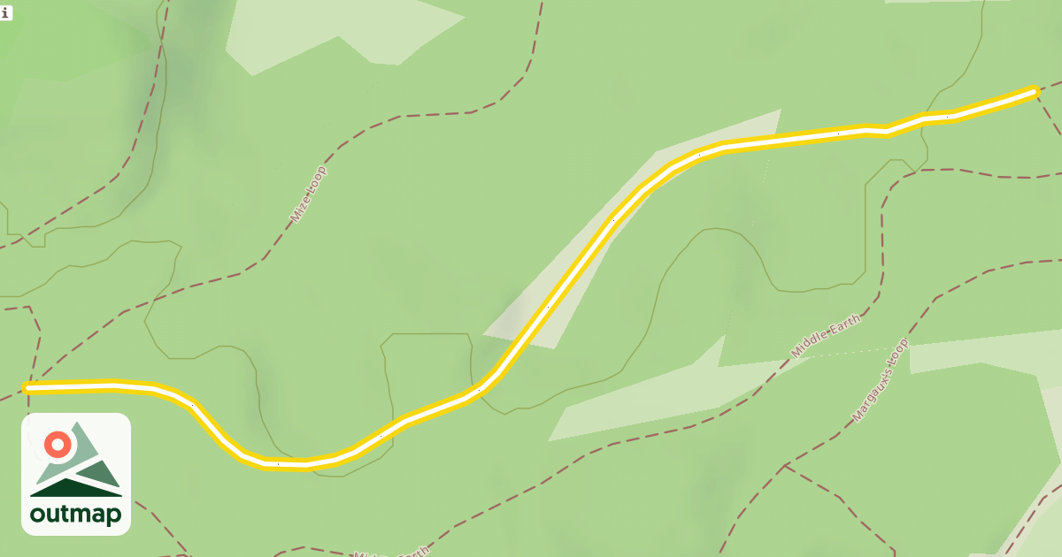 Map of Elliot's Climb