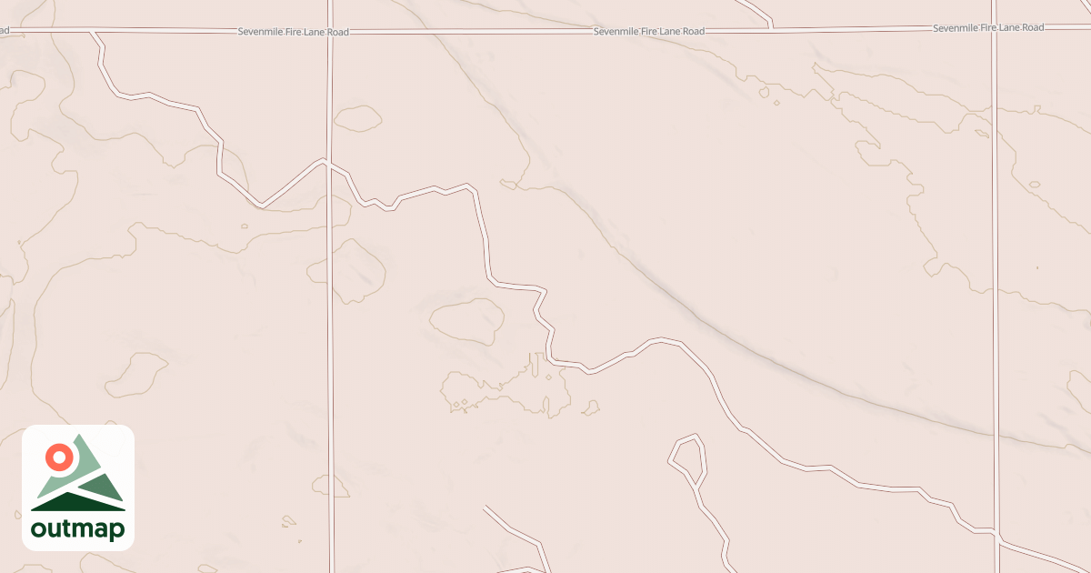 Map of Pine Ridge Trail