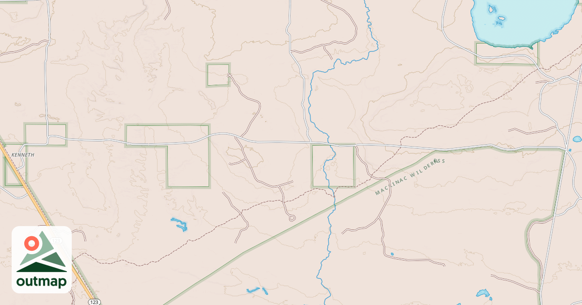 Map of KENNETH RD