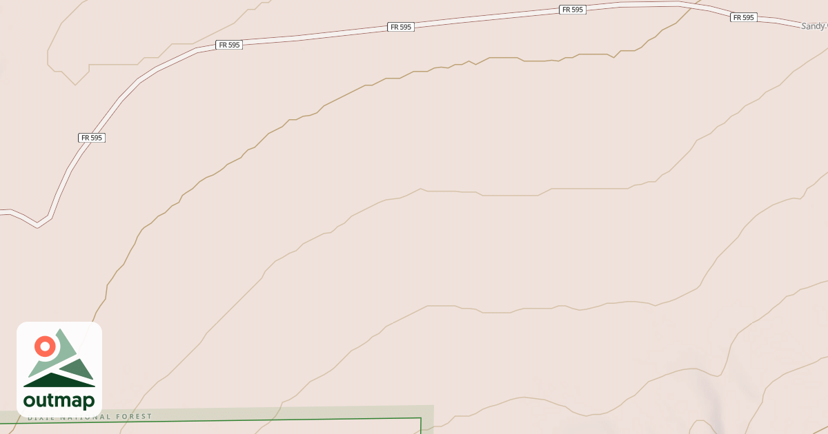 Map of USFS Motor Vehicle Use Map Roads {3E9C94E7-0967-4544-B0E2-418818AB7BA8}