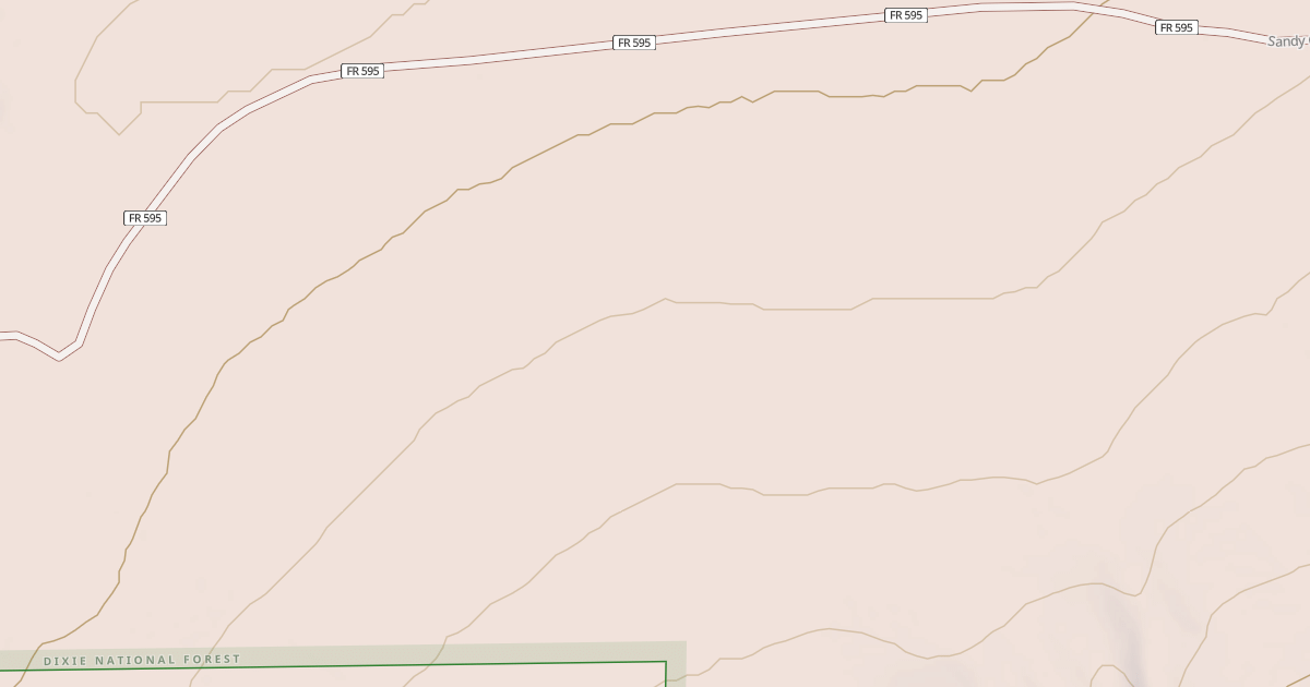 Map preview of USFS Motor Vehicle Use Map Roads {3E9C94E7-0967-4544-B0E2-418818AB7BA8}
