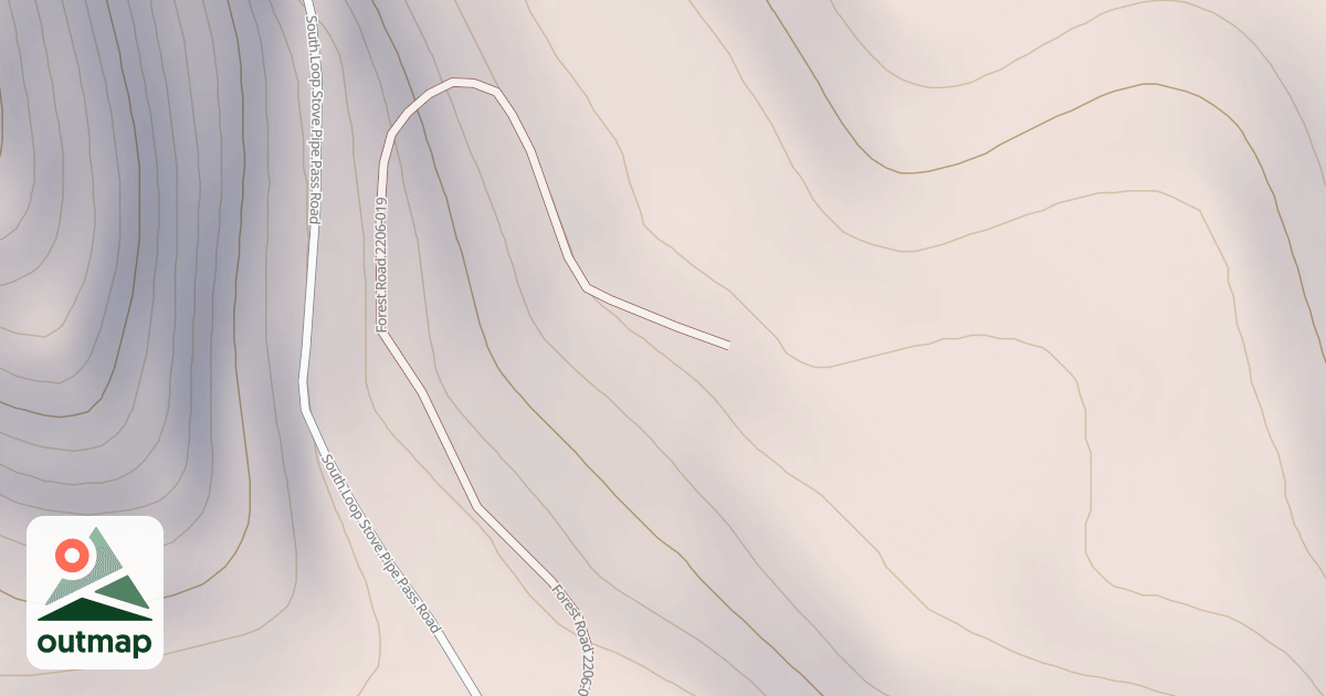Map of USFS Motor Vehicle Use Map Roads {82FA2965-474B-4B55-88D7-FF0042D11380}