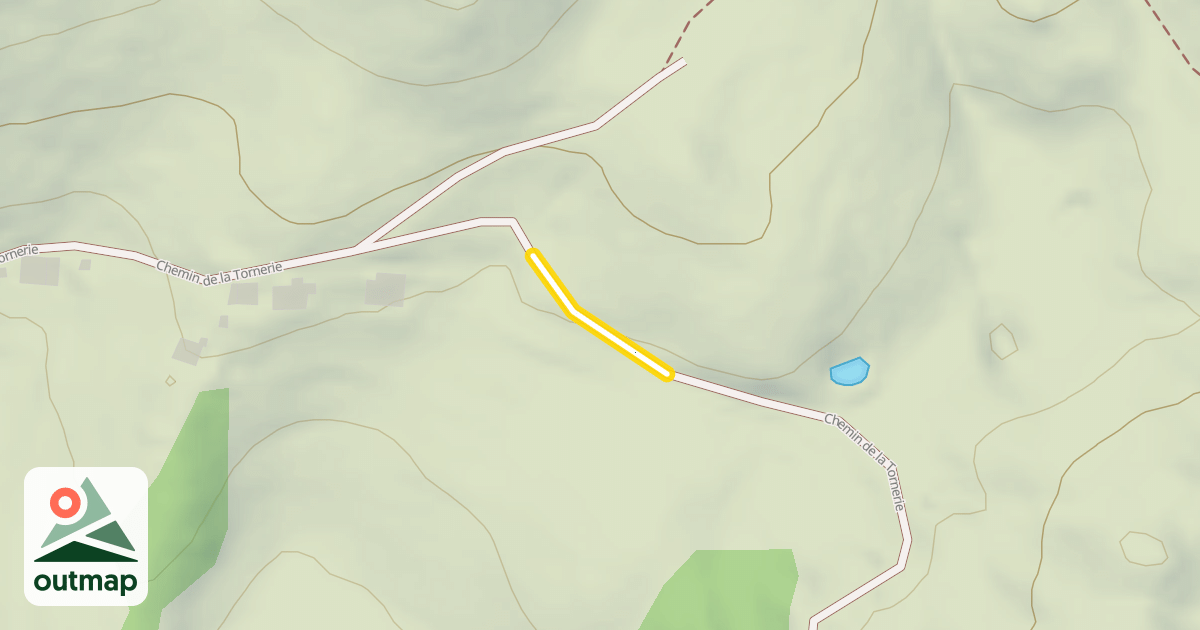 Map of Chemin de la Tornerie