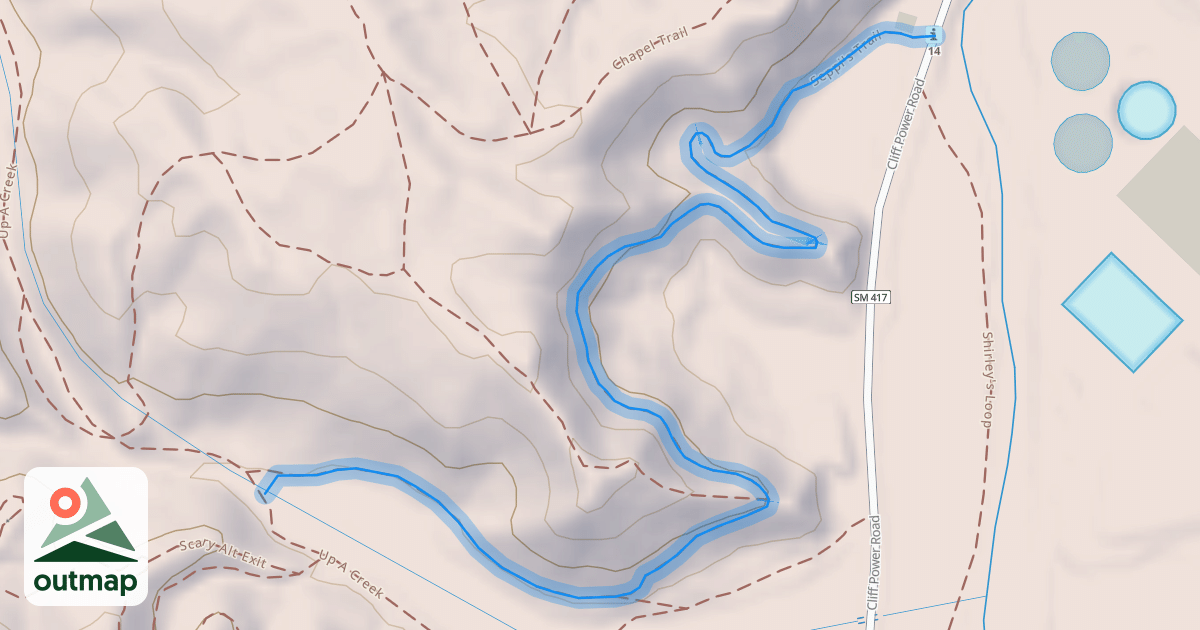 Map of Seppi's Trail