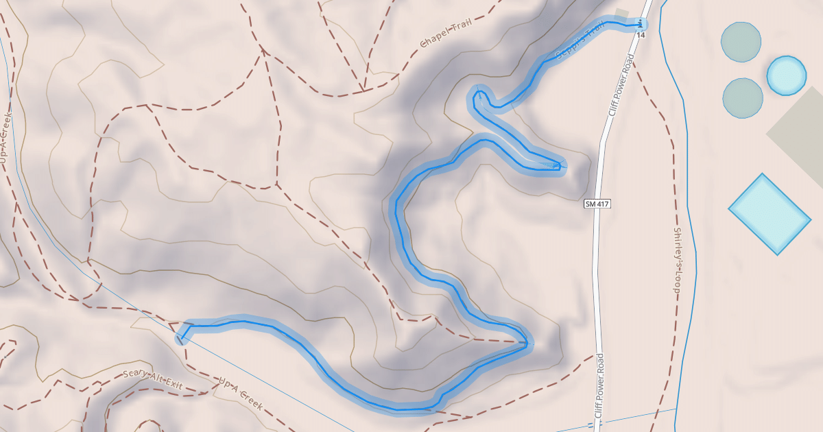 Map preview of Seppi's Trail