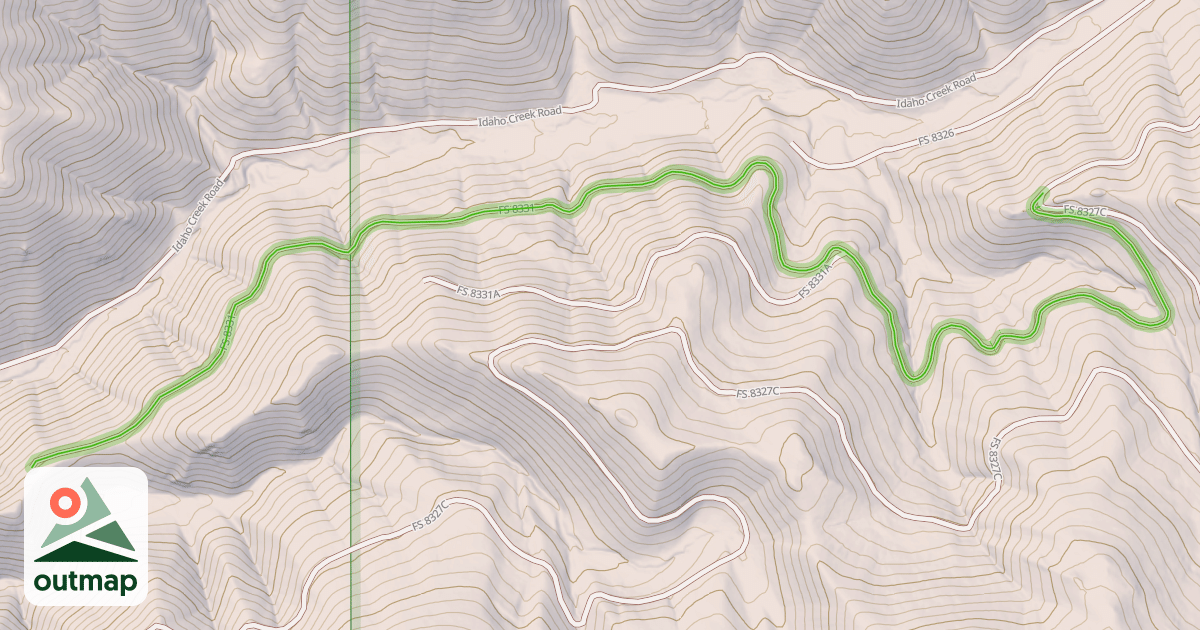 Map of FS 8331