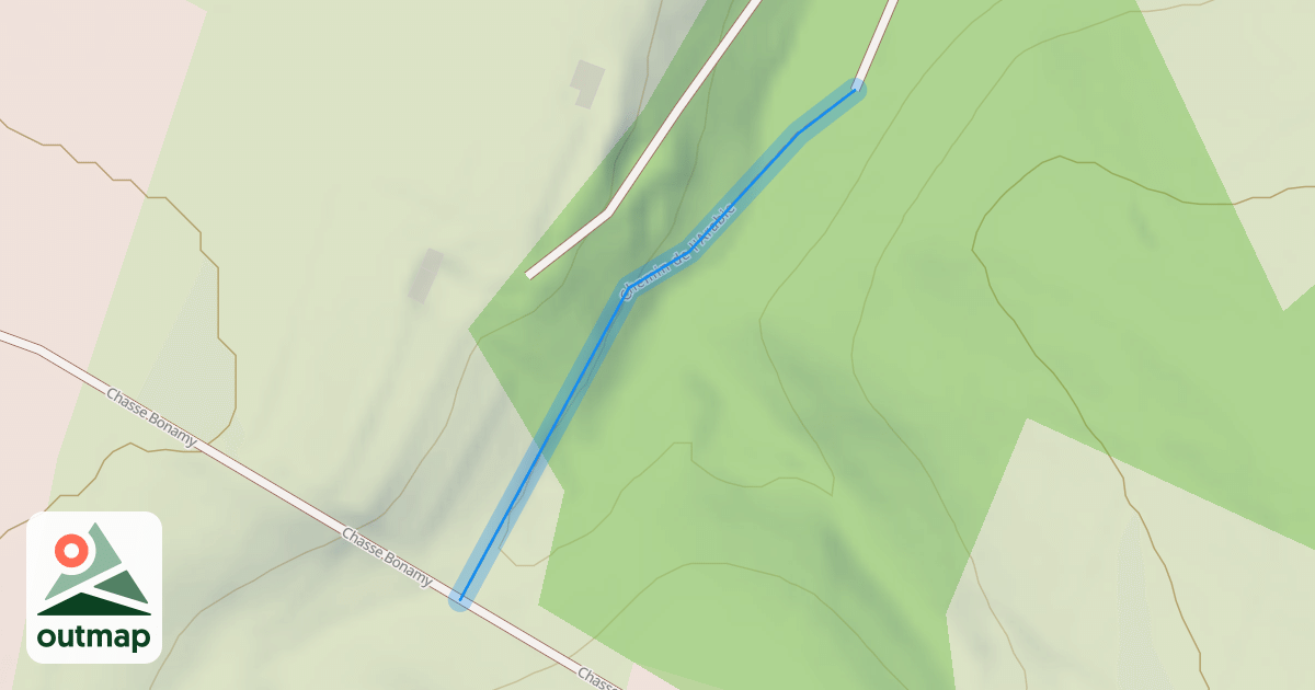 Map of Chemin de l'Arabie