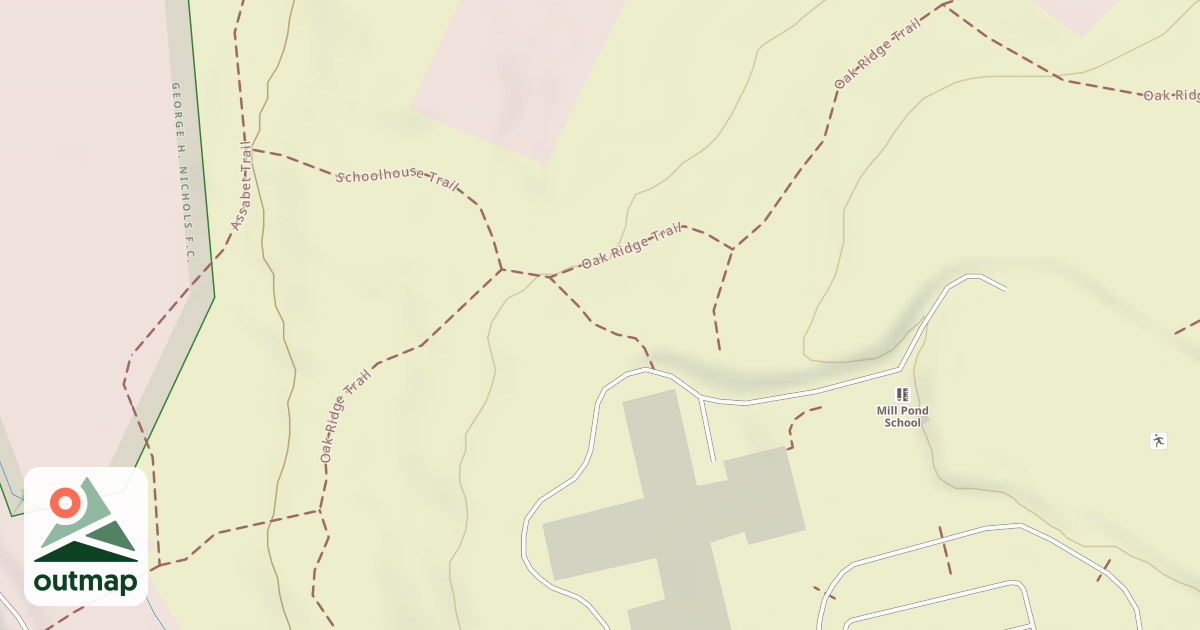 Map of Schoolhouse Trail