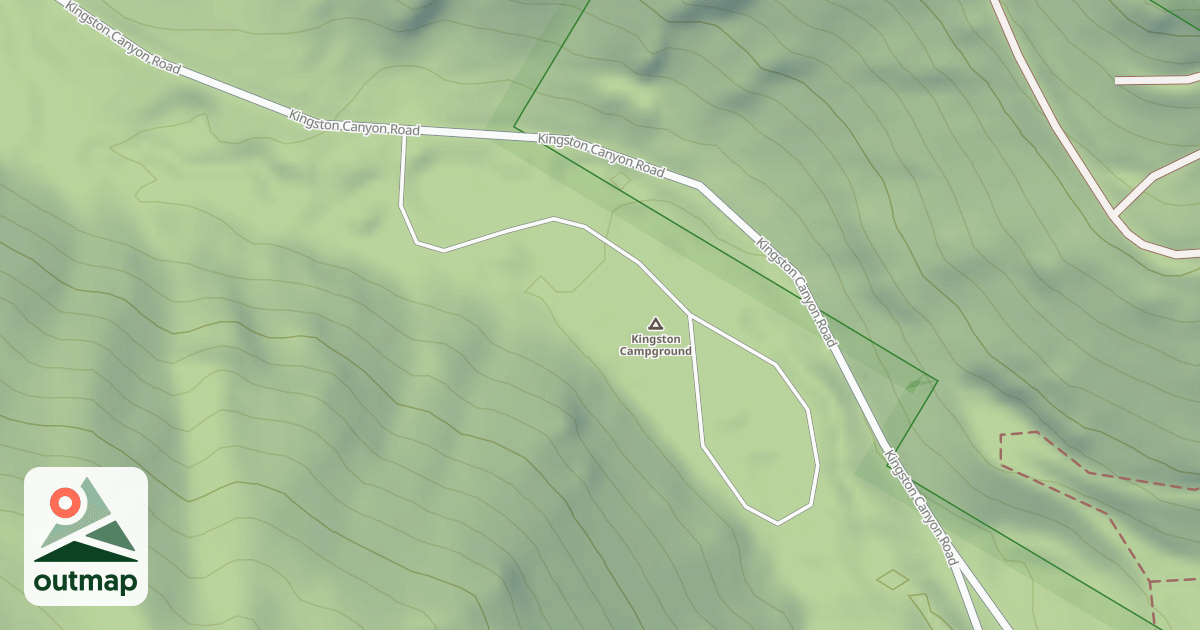Map of KINGSTON CG