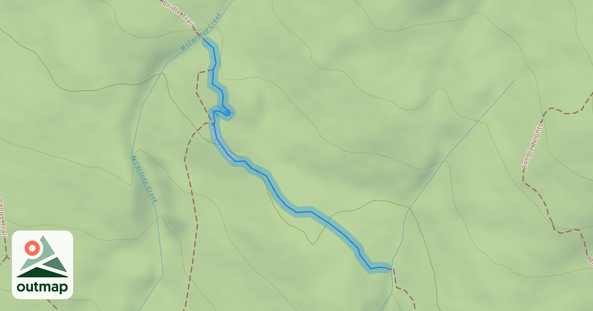 Map of Bridle Trail