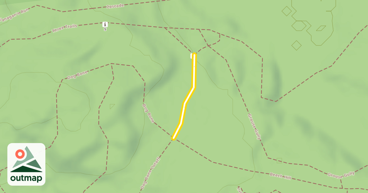 Map of Three Trails
