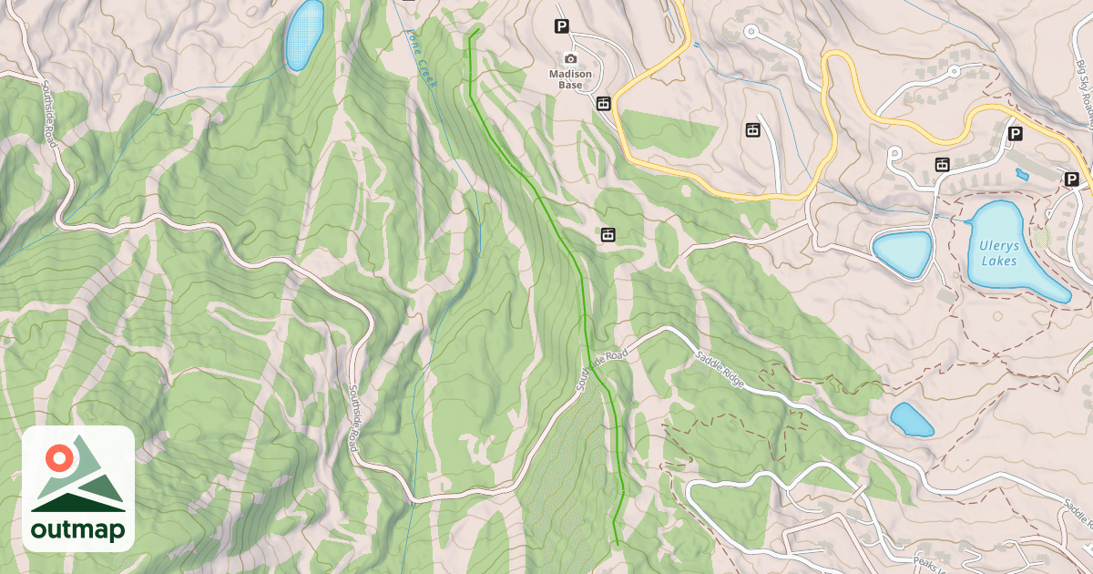 Map of Wagon Train