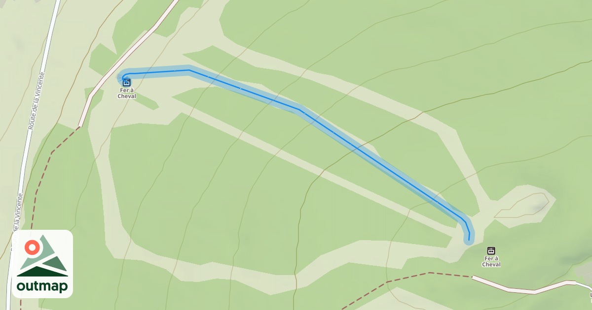 Map of La Vincente